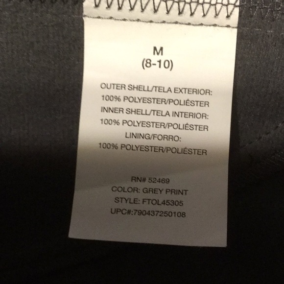 NWOT FREE TECH DARK GRAY/BLACK ZIP HOODED JACKET - Picture 8 of 8